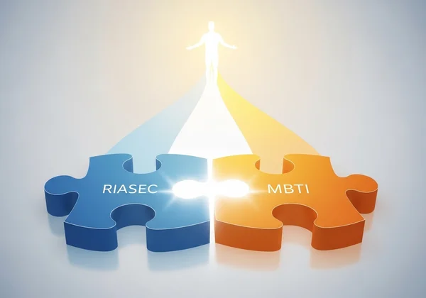 RIASEC and MBTI working together for career insight