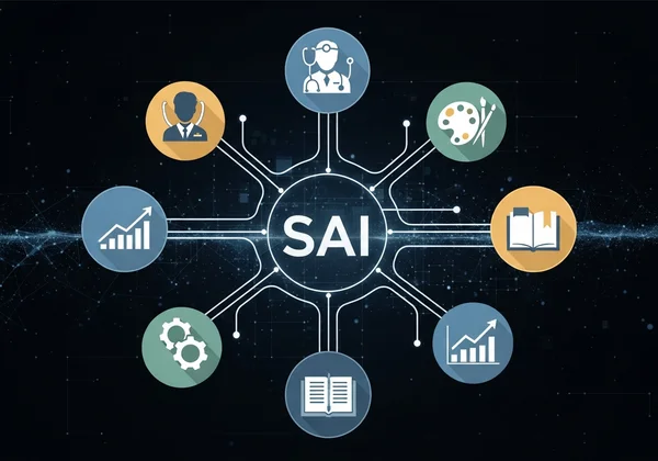 Visual representation of RIASEC Holland Code results