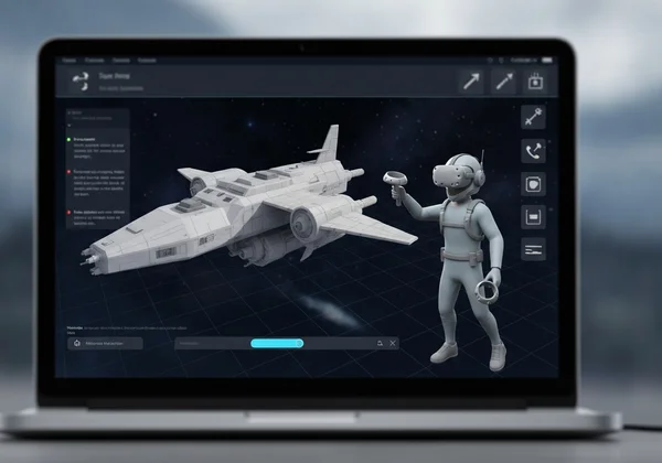 Digital interface of an online interest inventory test